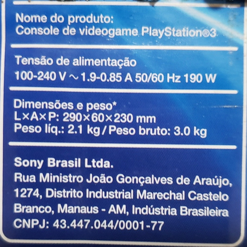 Ps3 Playstation 3 Slim