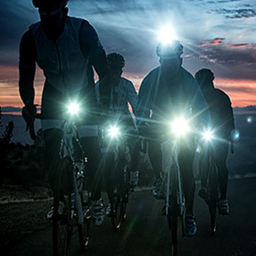 Imagem 7 de 7 de Lanterna Para Bicicleta Ciclismo Seguro Sinalizador
