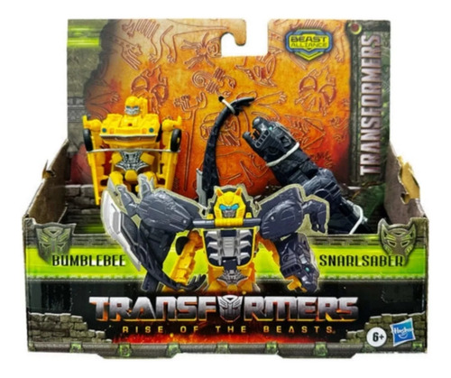 Transformers Rise Of Beasts Alliance Bumblebee & Snarlsaber