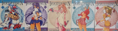 Manga Ikkitousen # Lote 1,3,4,5,8 - Yuji Shiozaki - Ivrea