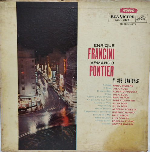 Enrique Francini - Armando Pontier Con Su Orquesta Lp