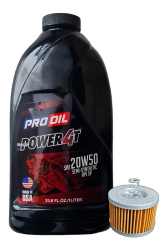 Imagen 1 de 4 de Kit De Mantención (aceite + Filtro) Yamaha Fz 16
