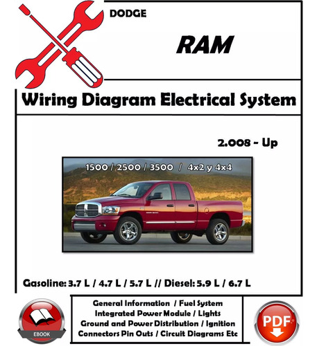 Diagrama Electrico Dodge Ram 2008-up