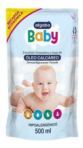 Óleo Calcáreo Baby Repuesto 500ml Algabo