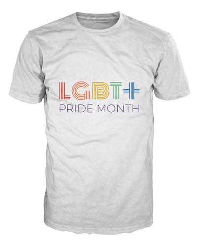 Camiseta Orgullo Pride Month Arcoiris Bandera Lgbt