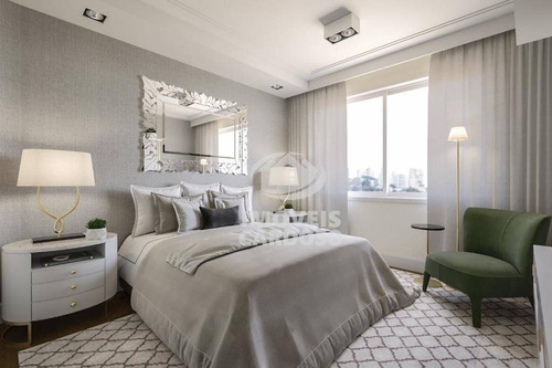 Imagem 8 de 9 de Apartamento Com 4 Dormitórios À Venda, 180 M² Por R$ 2.315.000 - Higienópolis - São Paulo/sp - Ap3429