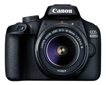 Comprar By Canon Canon EOS Kit 4000D + lente 18-55mm III 3011C003 DSLR color negro