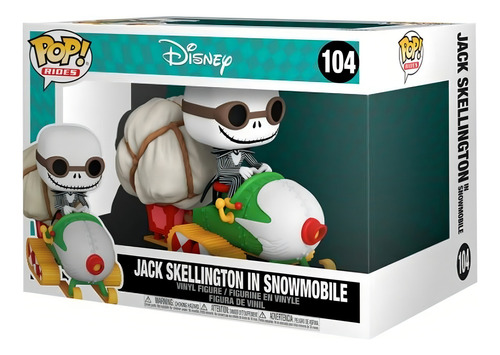Funko Pop! Disney Jack Skellington en Moto Nieve 104