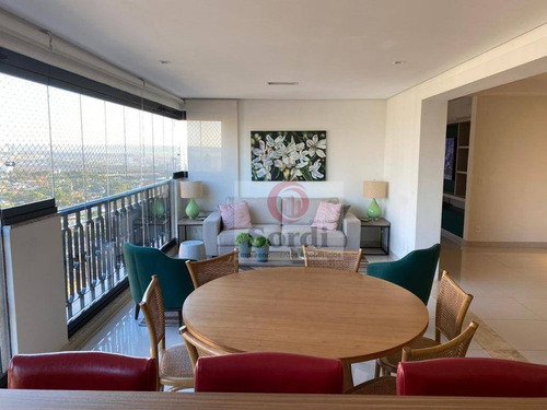 Apartamento À Venda, 295 M² Por R$ 2.350.000,00 - Residencial Morro Do Ipê - Ribeirão Preto/sp - Ap3180