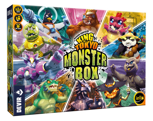 King Of Tokyo Monster Box - Jogo De Tabuleiro Devir