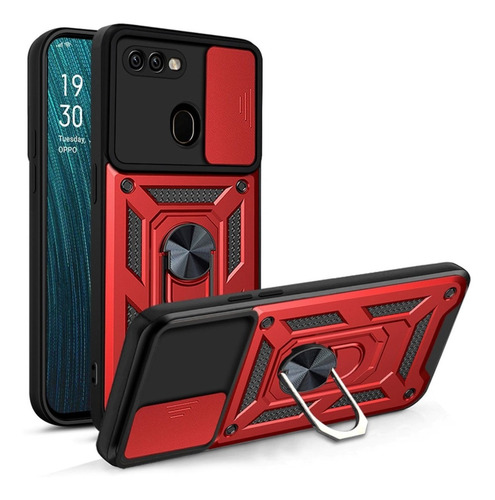 Funda Uso Rudo Para Oppo A12 A12s A15 A15s A16 A16s +mica