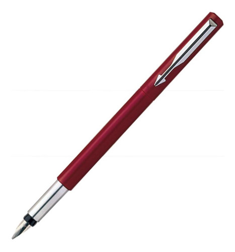 Parker Vector Kit Caligrafía Pluma Fuente Rojo + 3 Plumillas
