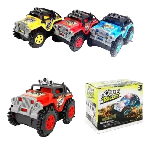 Carro Loco Jeep Bugi 4x4 Regalo Niño