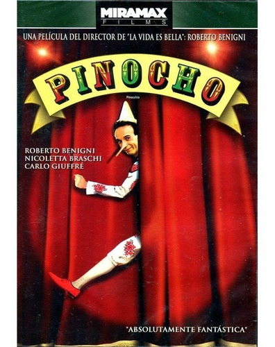 Pinocho - Roberto Benigni - Dvd