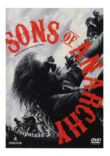 Sons Of Anarchy Tercera Temporada 3 Tres Dvd