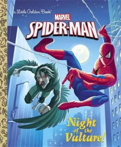 Libro Night Of The Vulture Hombre Arana Spiderman Goldenbook (Usado)