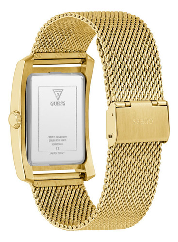 Reloj Dorado Guess Hombre Clyde Acero Inoxidable