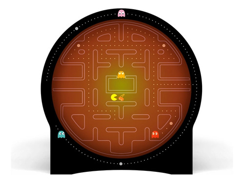 Luminária - Pacman Mapa
