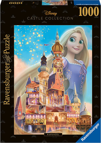 Rapunzel Disney Castillo Rompecabeza Ravensburger 1000 Pzas