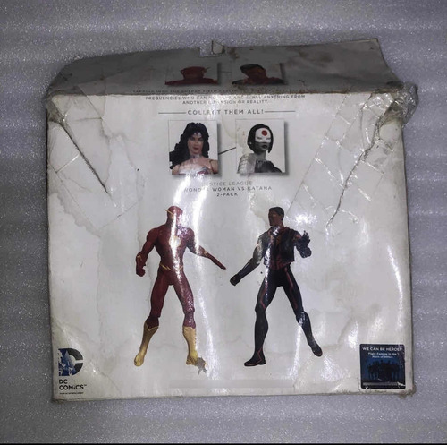 Two-pack The Flash & Vibe Dc Comics Justice League Sellado (Reacondicionado)