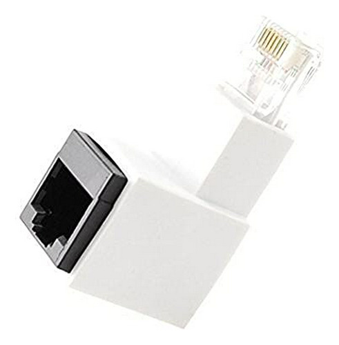 Adaptador Ethernet Angulado Rj45 Cat5e/cat6.