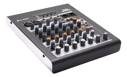 Mesa De Som -6 Canais Ll Audio Xms602 Mult Midia Bluetooth 127/220V