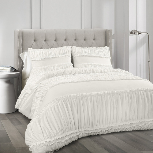 Lush Decor Nova Comforter - Juego De Ropa De Cama De 3 Pieza