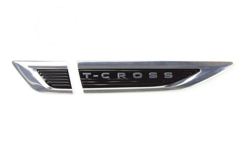 Tag Lateral T Cross Cromado Original Vw 2gp064317a