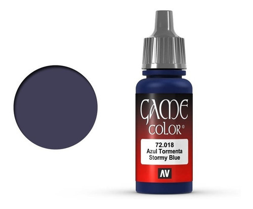 Game Color 17ml.018-azul Tormenta Color Azul Tormenta 72.018