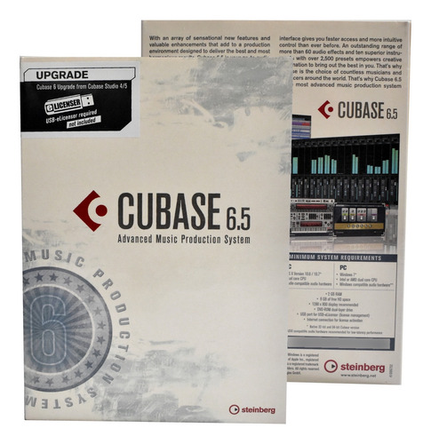 Software Steinberg Cubase 6.5 Advanc Music Production System
