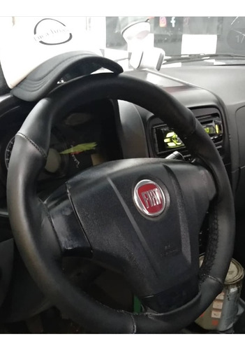 Imagen 1 de 4 de Funda Cubre Volante Fiat Punto Cuero Vacuno Genuino Ltcueros