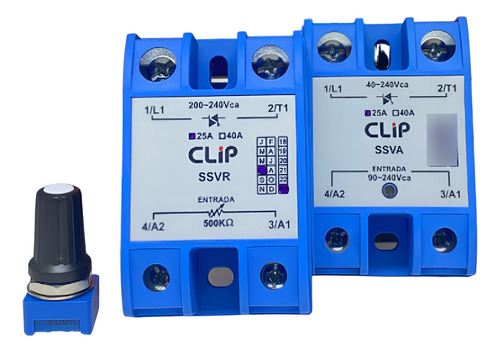 Variador De Potencia Ssvr-25 25a 05010300001 Clip 220v