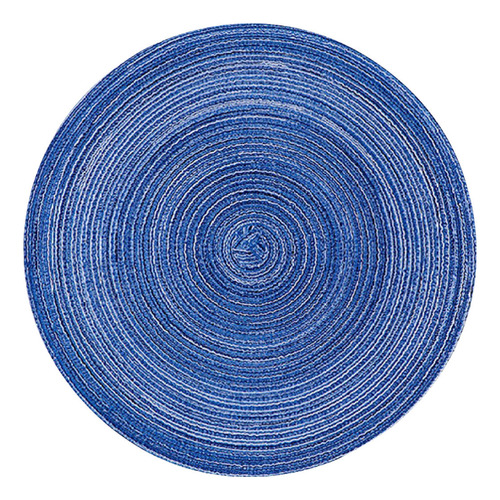 Alfombra de mesa Rami F de hilo de algodón de 18 cm, cojín color C