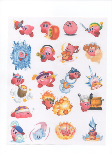 Kirby Stickers 1 X 19