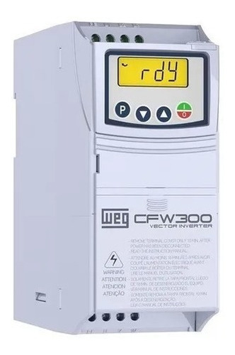 Inversor De Frequência Weg Cfw300 1,5cv 2,6a 380v Trifásico