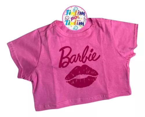 Conjunto Blusa e saia em Paete Barbie menina blogueirinha moda