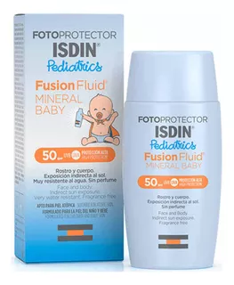Fotoprotector Isdin Fusion Fluid Mineral Baby Pediatrics