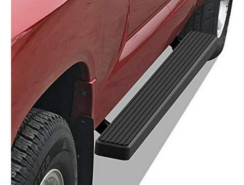 Estribo - Aps Iboard Running Boards 4 Inches Matte Black Cus