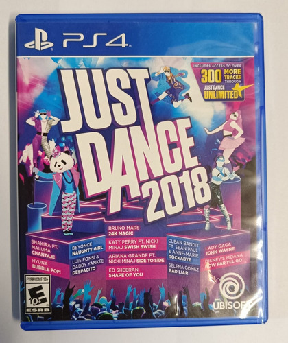 Just Dance 2018  Standard Edition Ubisoft Ps4 Físico Usado