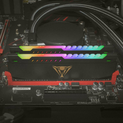 Patriot Viper Steel Rgb Series Ddr4 16 Gb (2 X 8 Gb) 3200