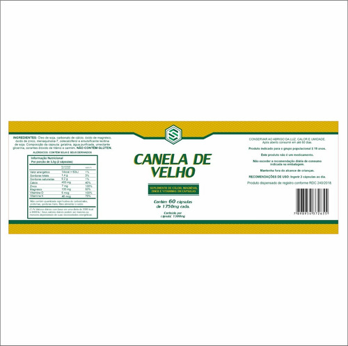Imagem 2 de 3 de Kit Canela De Velho Mdk 3 Unidades + Brinde