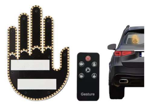 Señal De Parabrisas Manito Luz Led Con Control 3 Modos Auto