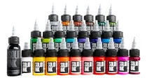 Comprar Set Tintas Tattoo Solid Ink - Travel 25 Colores