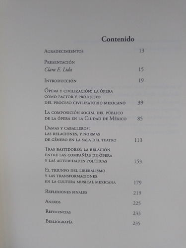 República Musica Opera Politica Sociedad Mexico Siglo Xix (Usado)