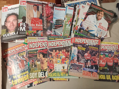 Lote Club Independiente Diarios Revistas Posters Vhs 90-2o1o