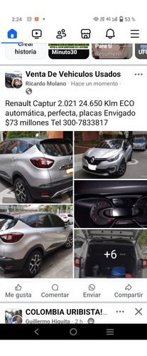 Renault Captur 2.0 Intens Automática