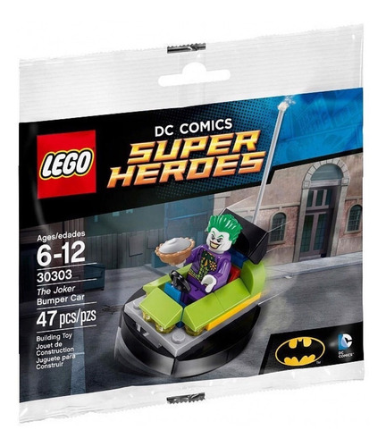 Lego The Joker Bumper Car Super Heroes Polybag 30303