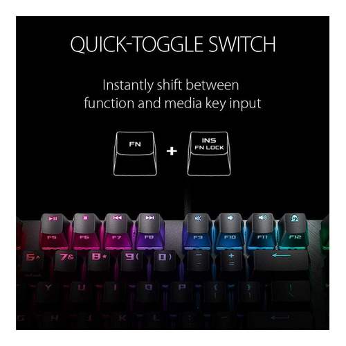 Teclado Para Juegos Asus Rog Strix Scope Tkl Cherry Mx Brown