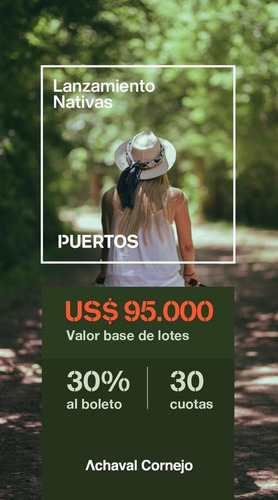 Imagen 10 de 20 de Puertos Escobar - Nativas - Nuevo Lanzamiento ! Lote En Venta.