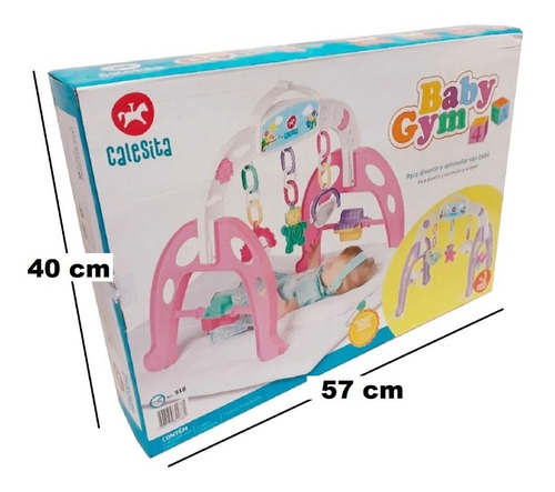 Imagen 4 de 6 de Gimnasio Para Bebe Baby Gym Calesita Playking